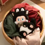 POP MART-THE MONSTERS CAT MODE ON SERIES - Vinyl Plush Pendant Blind Box - Cow Kitty