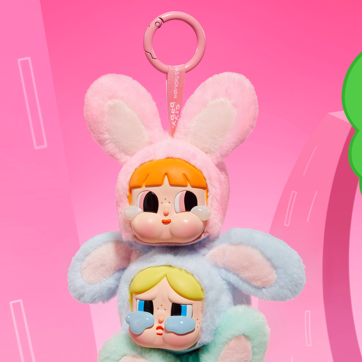 CRYBABY × Powerpuff Girls Series-Vinyl Face Plush Blind Box