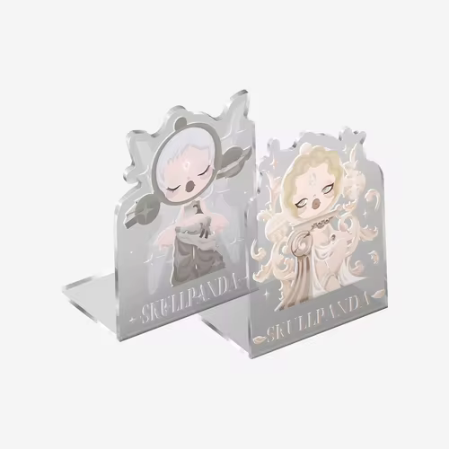 En compras de +$2999: SKULLPANDA - Colección"Donde Habita el Tiempo"Sujetalibros de Acrílico