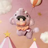 POP MART-CRYBABY Crying Round n Round Series - Vinyl Plush Pendant Blind Box - The Elephant