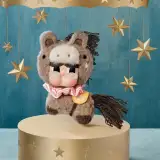 POP MART-CRYBABY Crying Round n Round Series - Vinyl Plush Pendant Blind Box - The Horse
