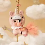 POP MART-CRYBABY Crying Round n Round Series - Vinyl Plush Pendant Blind Box - The Unicorn(secret)
