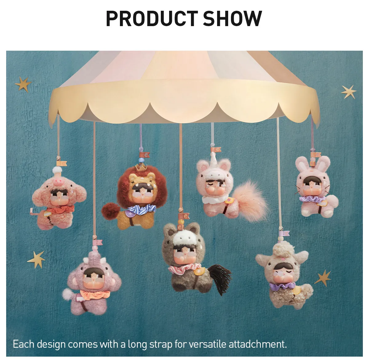 CRYBABY Crying Round n Round Series - Vinyl Plush Pendant Blind Box