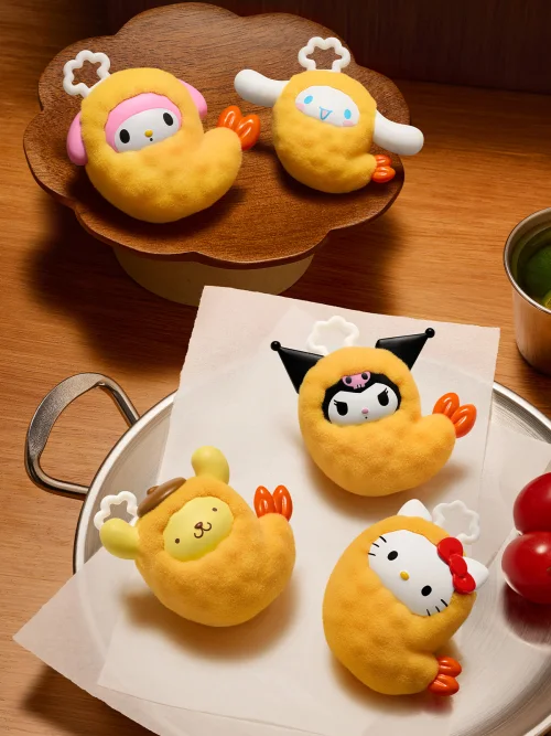 POP BEAN Hello Kitty and Friends Fried Shrimp Series