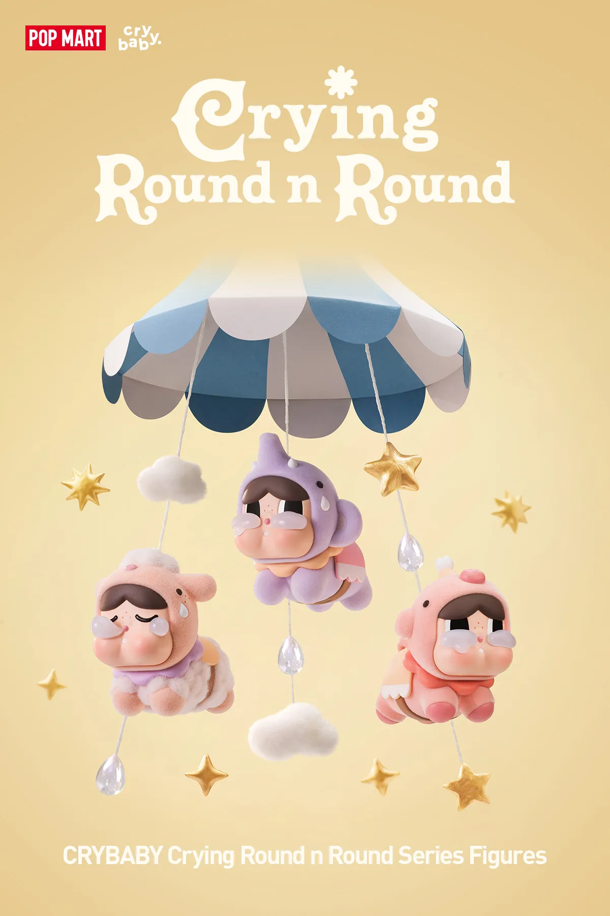 CRYBABY Crying Round n Round Series Figures