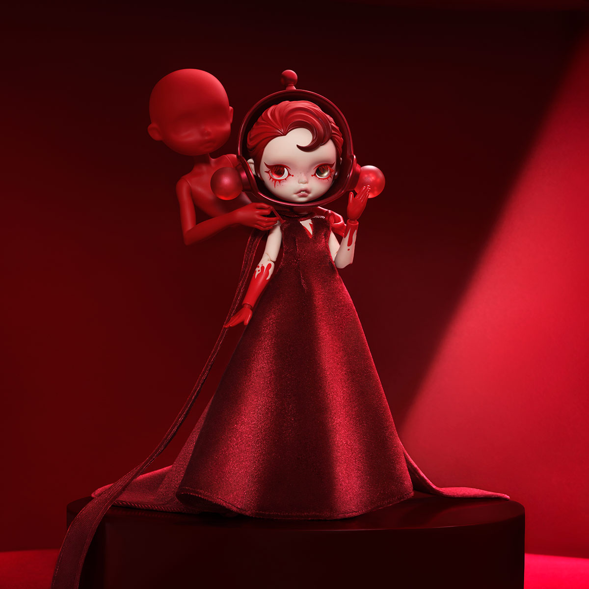 SKULLPANDA × Robert Wun - Figura Articulada 1/6