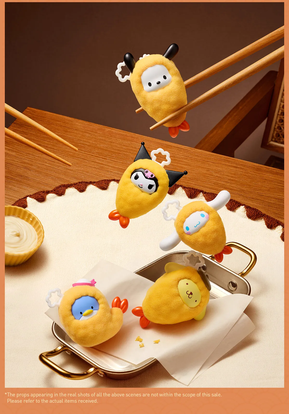 POP BEAN Hello Kitty and Friends Fried Shrimp Series