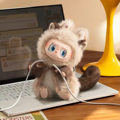 THE MONSTERS CAT MODE ON SERIES - Vinyl Plush Pendant Blind Box