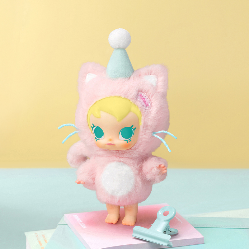 シュリンク付き POPMART Molly Pocket friends Baby Molly Pocket Friends Series-Vinyl Plush Pendant Blind Box
