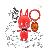 POP MART-THE MONSTERS 10th Anniversary Series Figures - LABUBU&ZIMOMO