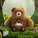POP MART-1001MOONS The Moonlight Gathering Guide Series Plush Doll Pendant - The Drowsy Bear