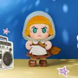 POP MART-Angry Molly [PLAY] Disney Princess Series Plush Pendant - Cinderella - Special Edition
