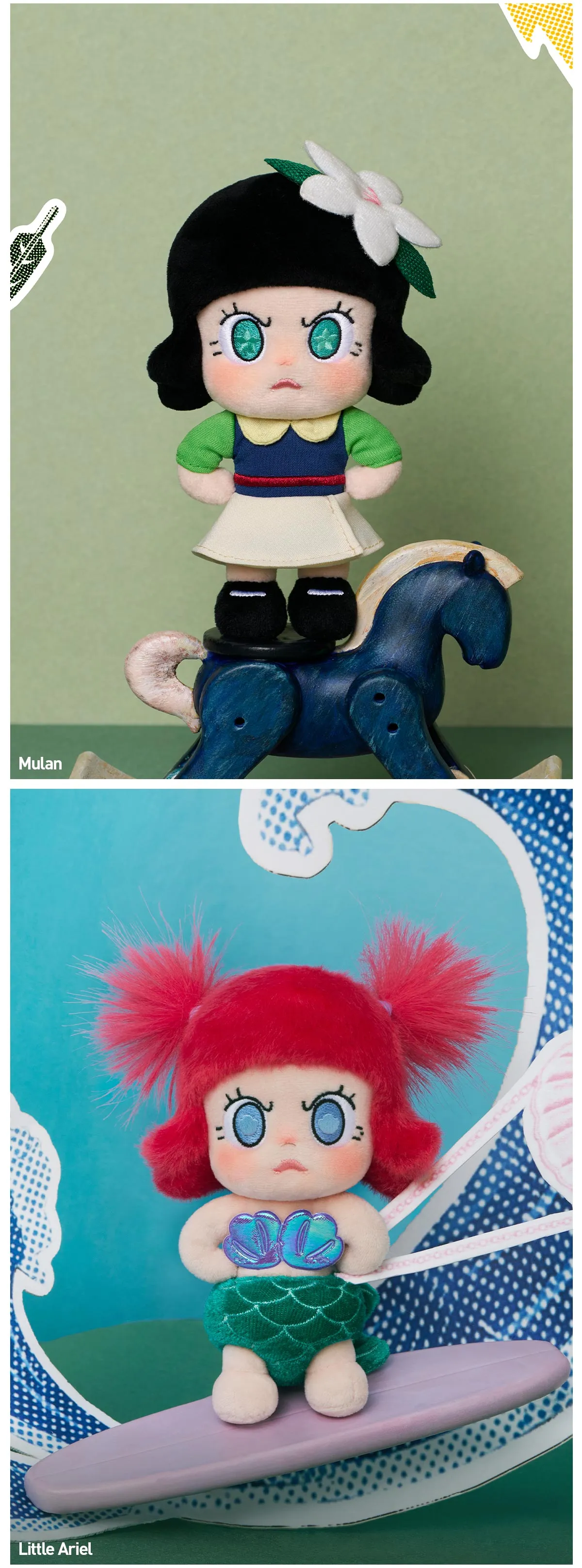 Angry Molly [PLAY] Disney Princess Series Plush Pendant