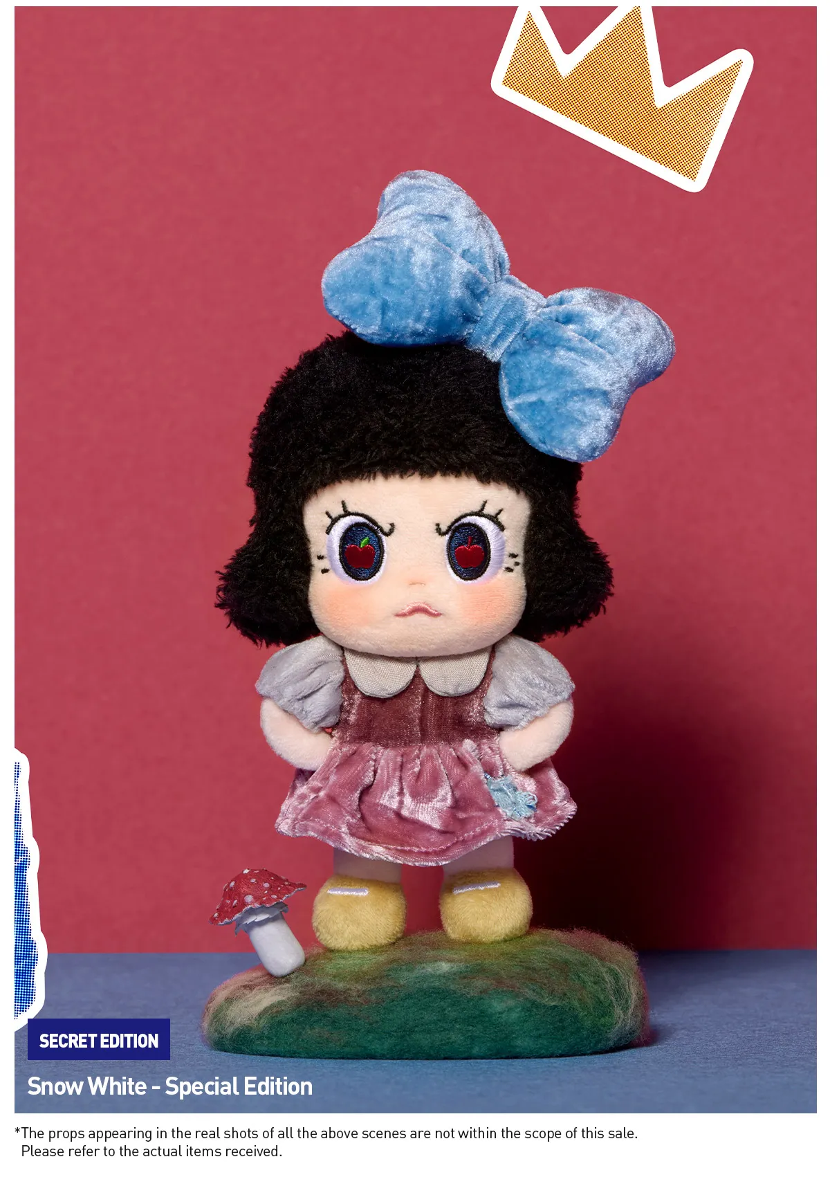Angry Molly [PLAY] Disney Princess Series Plush Pendant