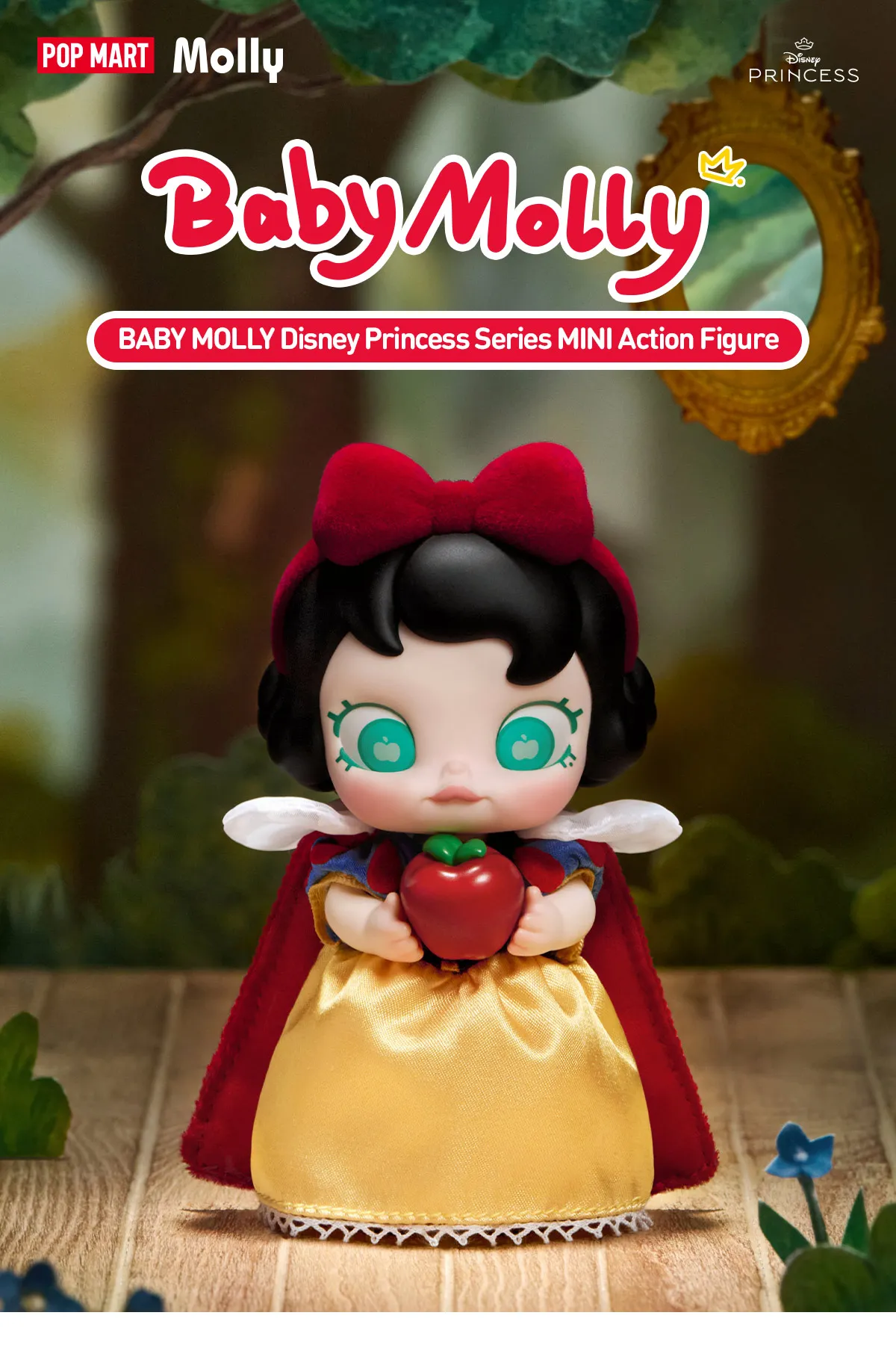 BABY MOLLY Disney Princess Series MINI Action Figure | POP MART US Official