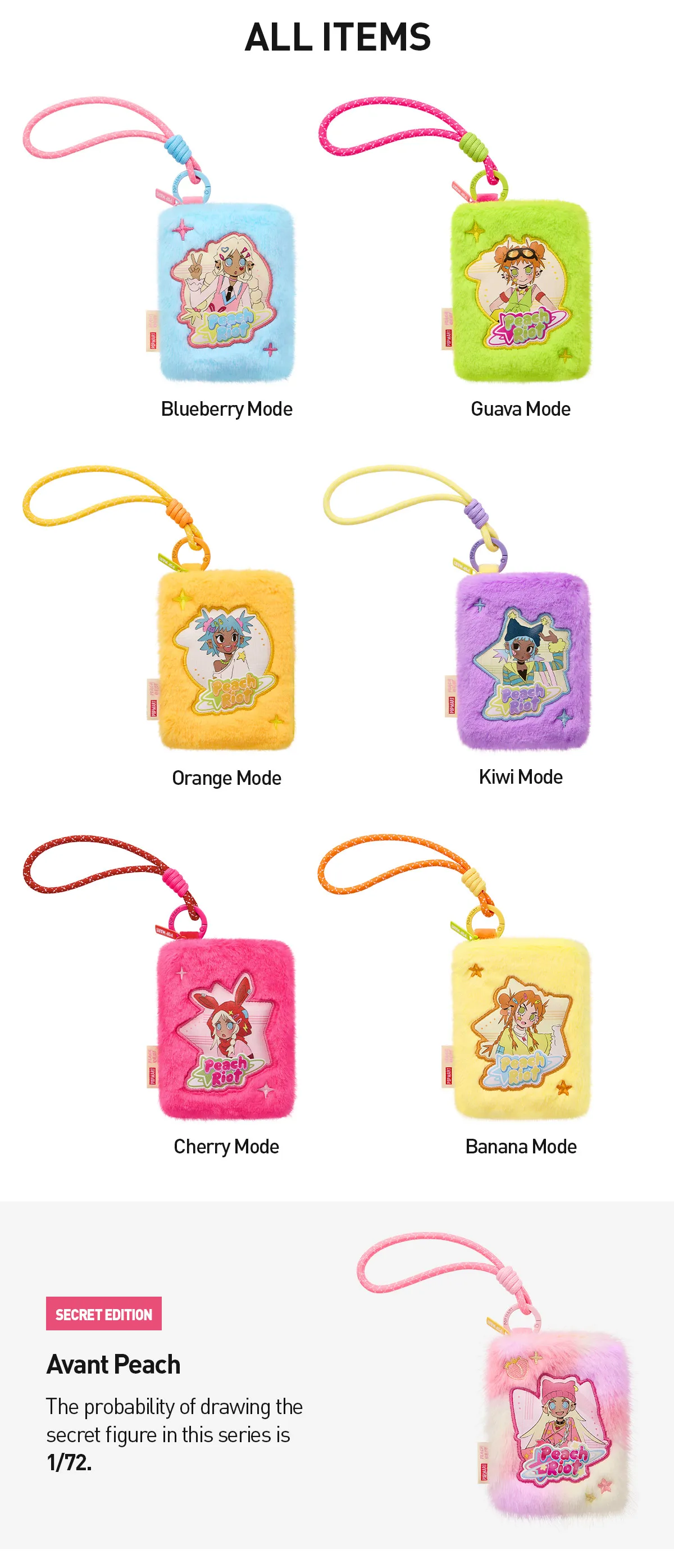 Peach Riot Sugar Mode Series - Card Holder | POP MART US Official