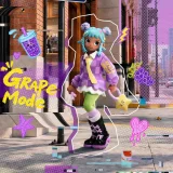 POP MART-Peach Riot Sugar Mode Series Figures - Grape Mode