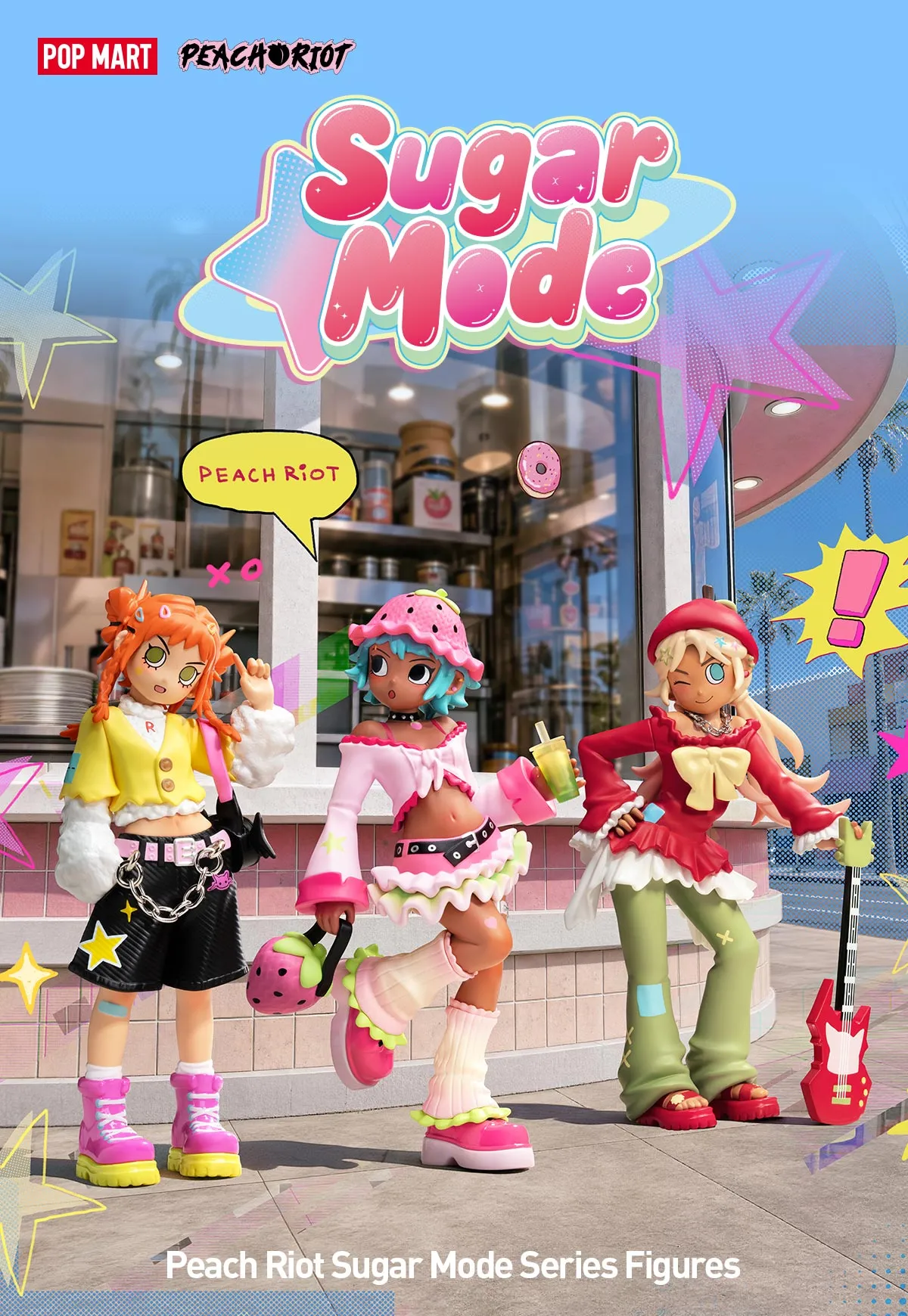 Peach Riot Sugar Mode Series Figures