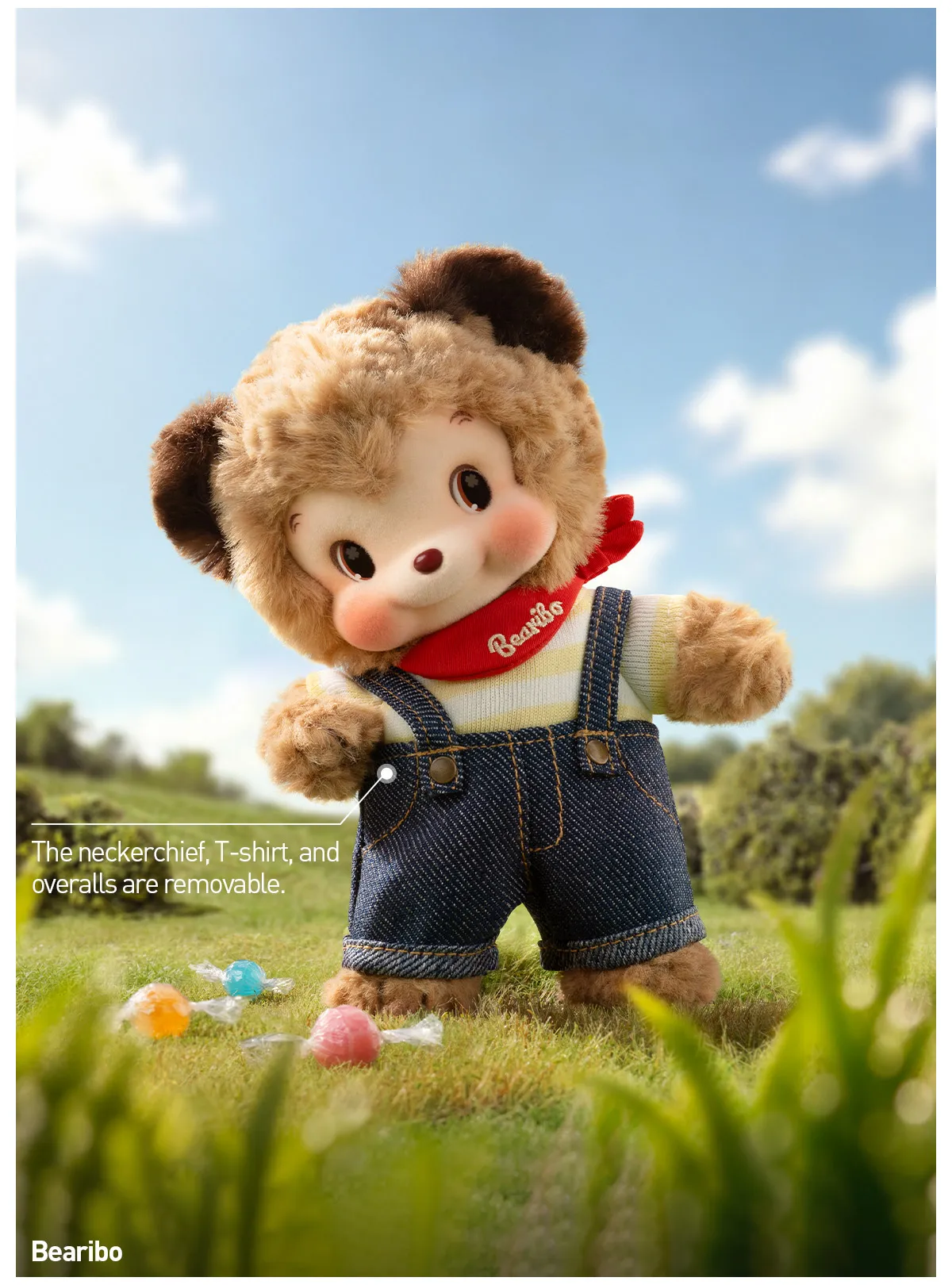 RiboDiary Forest Gathering Day Series Plush Doll Pendant