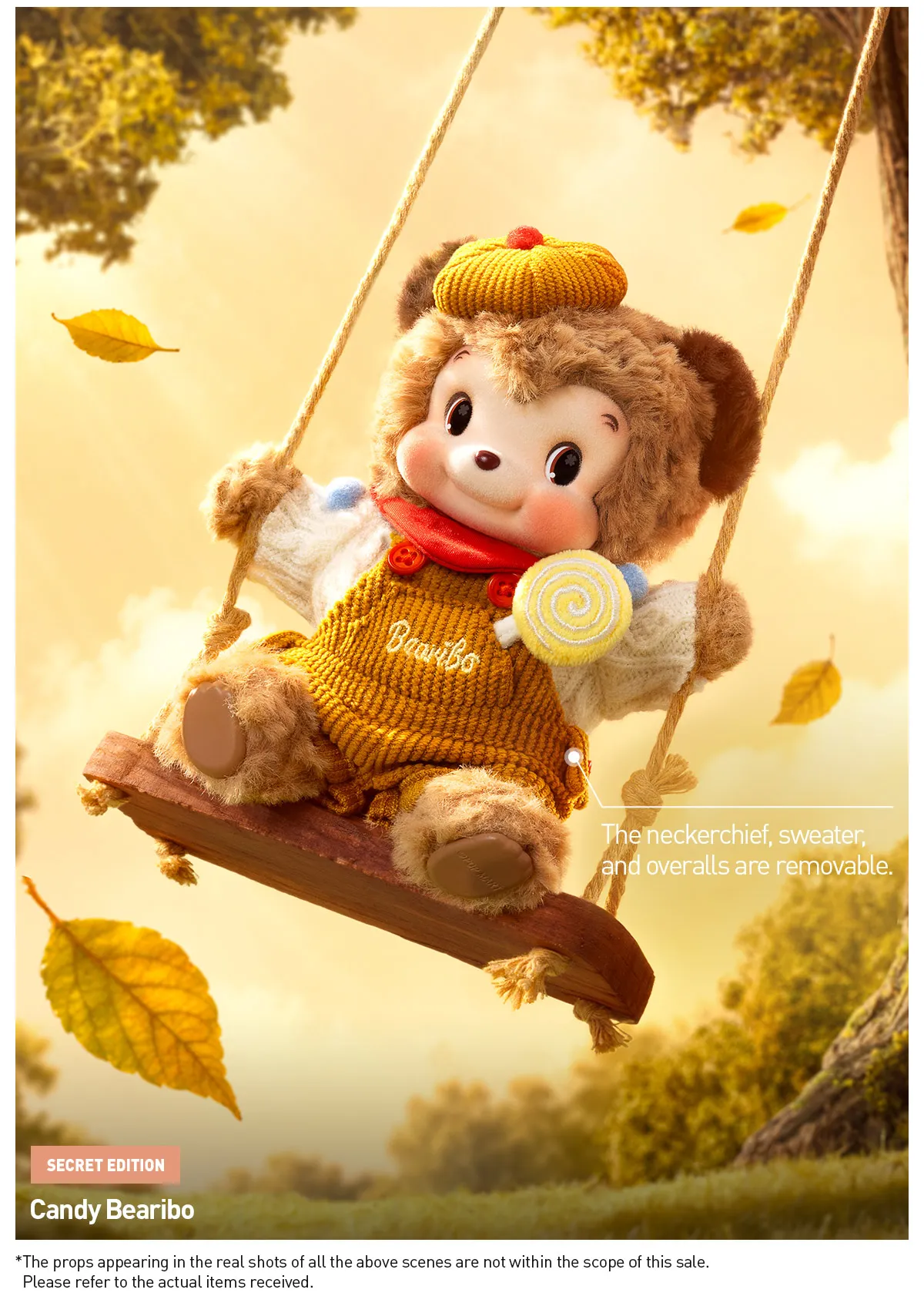 RiboDiary Forest Gathering Day Series Plush Doll Pendant