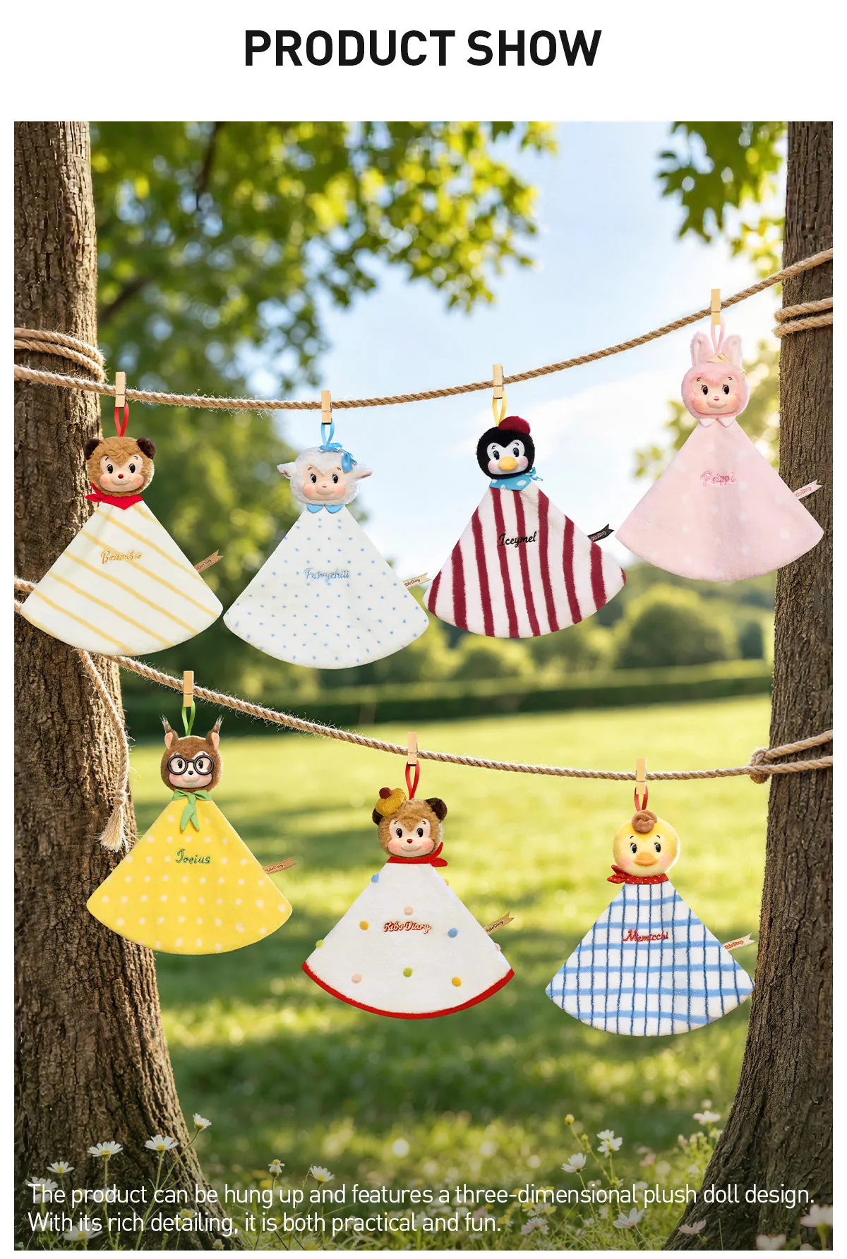 RiboDiary Forest Gathering Day Series Hand Towel