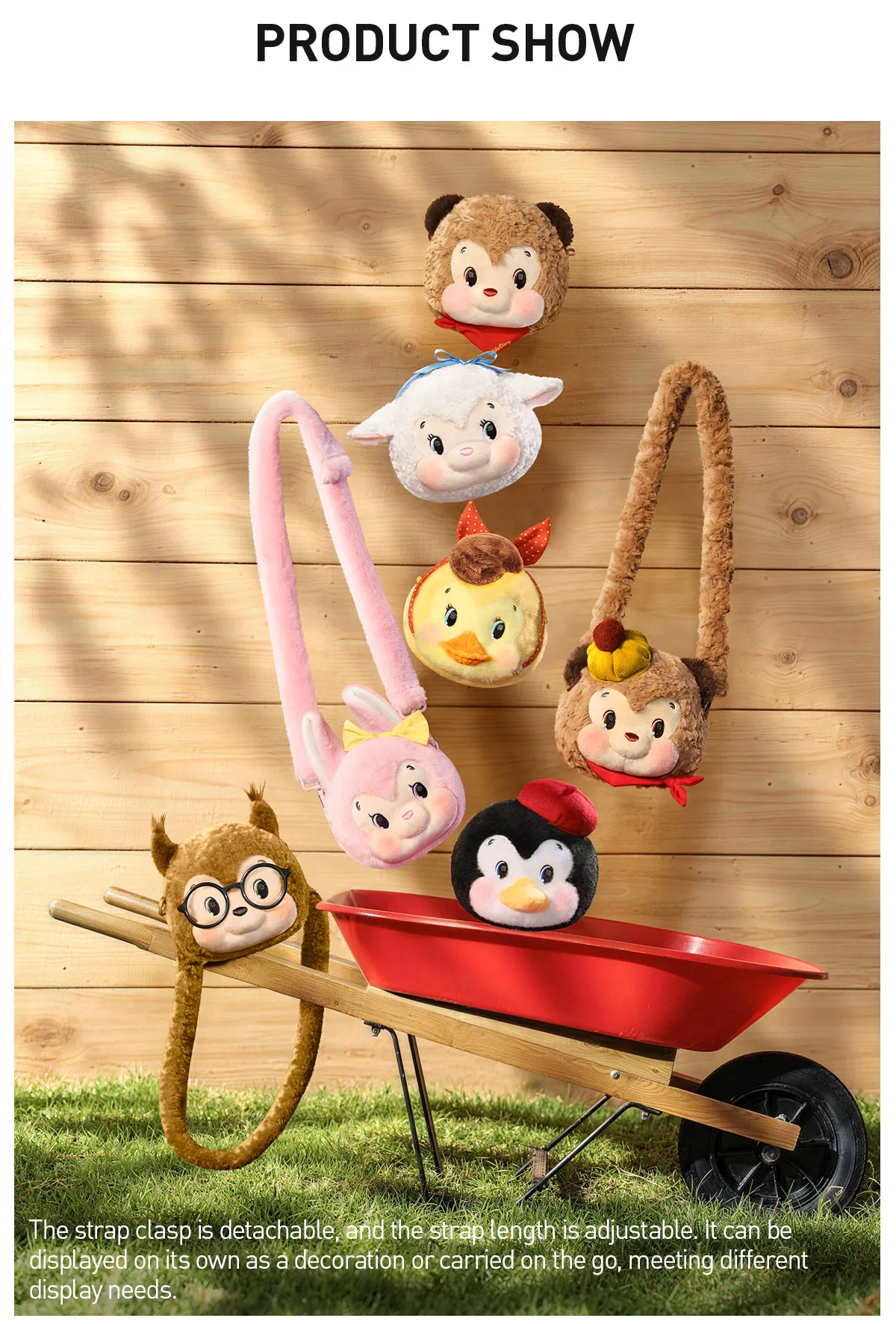 RiboDiary Forest Gathering Day Series Plush Mini Bag