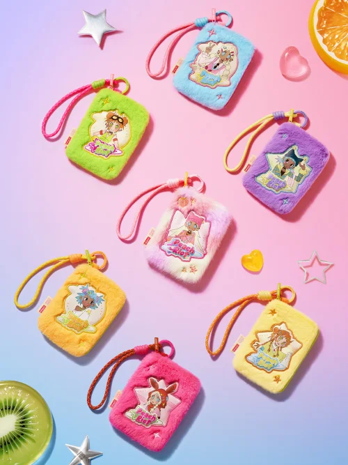 Peach Riot - Colección"Modo Caramelo"Portatarjetas Multifuncional