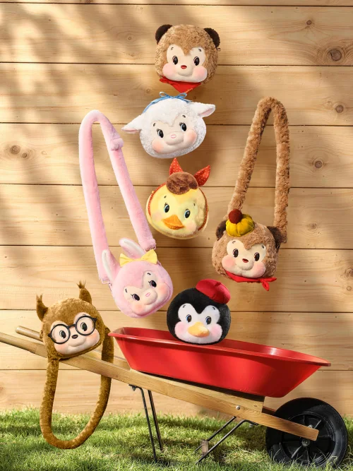 RiboDiary - Colección"Fiesta de Buenos Días"Mini Bolsa de Peluche