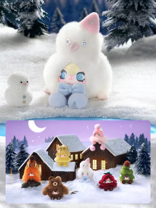 1001MOONS The Moonlight Gathering Guide Series Plush Doll Pendant