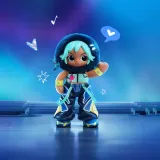 POP MART-Peach Riot × KPop Demon Hunters Series Plush Doll Pendant - Peach Riot Frankie How It's Done