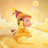 POP MART-We are Twinkle Twinkle Series Figures - Moon Gelato