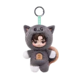 POP MART-PPULBATU with TOMORROW X TOGETHER STAR Series Vinyl Plush Doll Pendant - DA-GO-NYANG VER. TAEHYUN