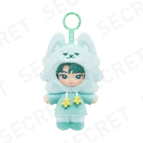 POP MART-PPULBATU with TOMORROW X TOGETHER STAR Series Vinyl Plush Doll Pendant - CHOI YONG MEONG MINT VER. SOOBIN（Secret1）