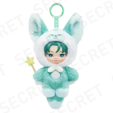POP MART-PPULBATU with TOMORROW X TOGETHER STAR Series Vinyl Plush Doll Pendant - HWANG CHOON MINT VER. YEONJUN（Secret2）