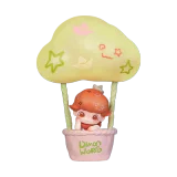 POP MART-DIMOO's Flying Fantasia Series-Electronic Lighting Blind Box - Wandering Paper Crane